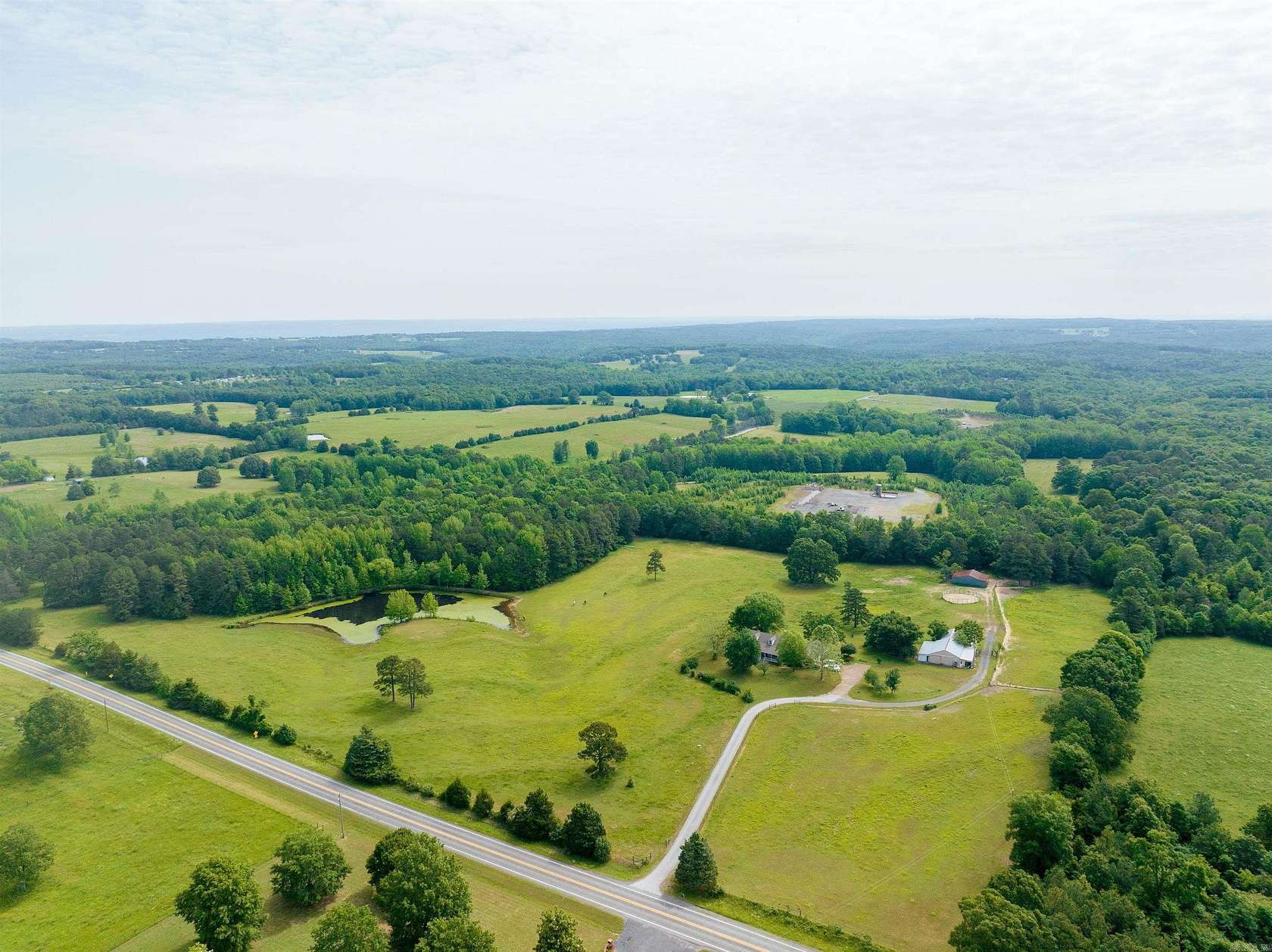 30 Acres of Land with Home for Sale in Heber Springs, Arkansas