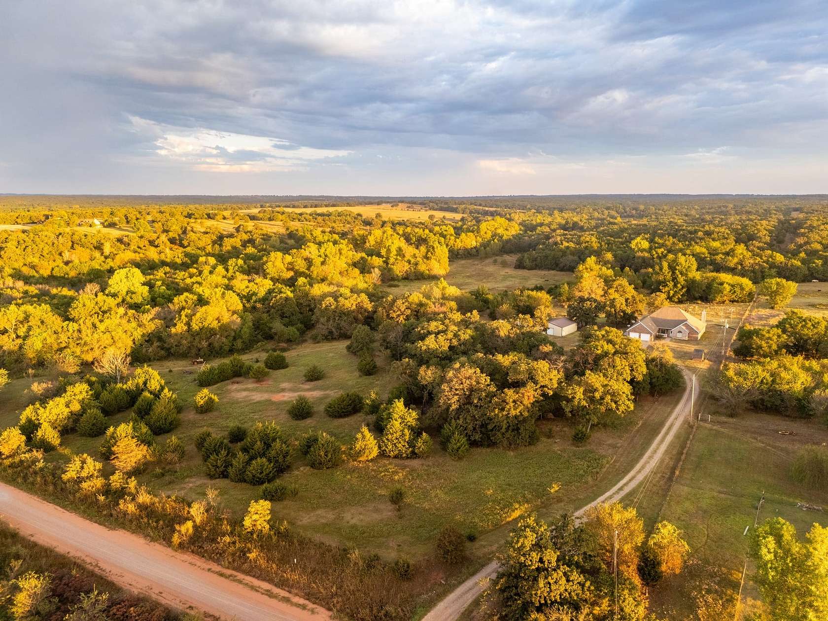 160 Acres of Land with Home for Sale in Stillwater, Oklahoma