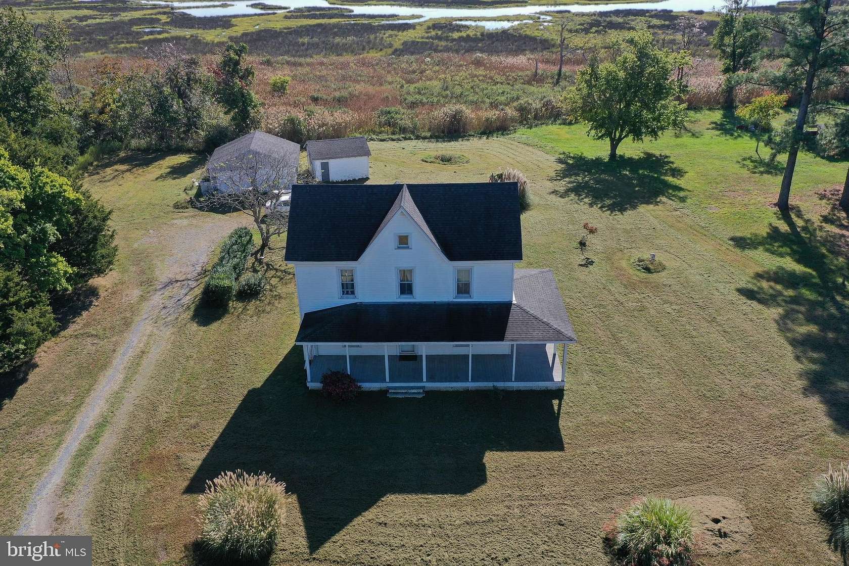 7 Acres of Residential Land with Home for Sale in Deal Island, Maryland