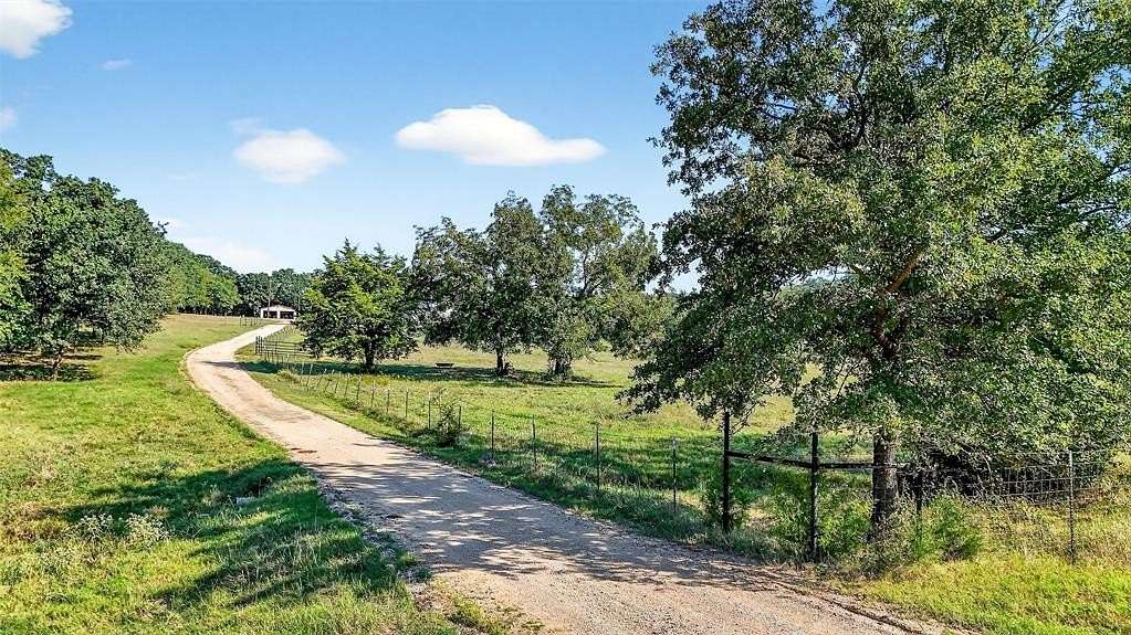 10.8 Acres of Land with Home for Sale in Collinsville, Texas