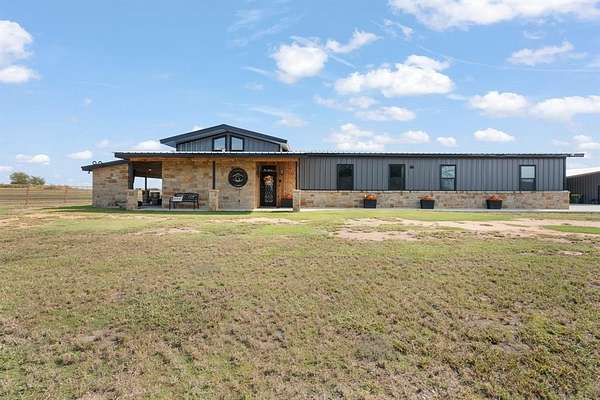 10 Acres of Residential Land with Home for Sale in Blum, Texas