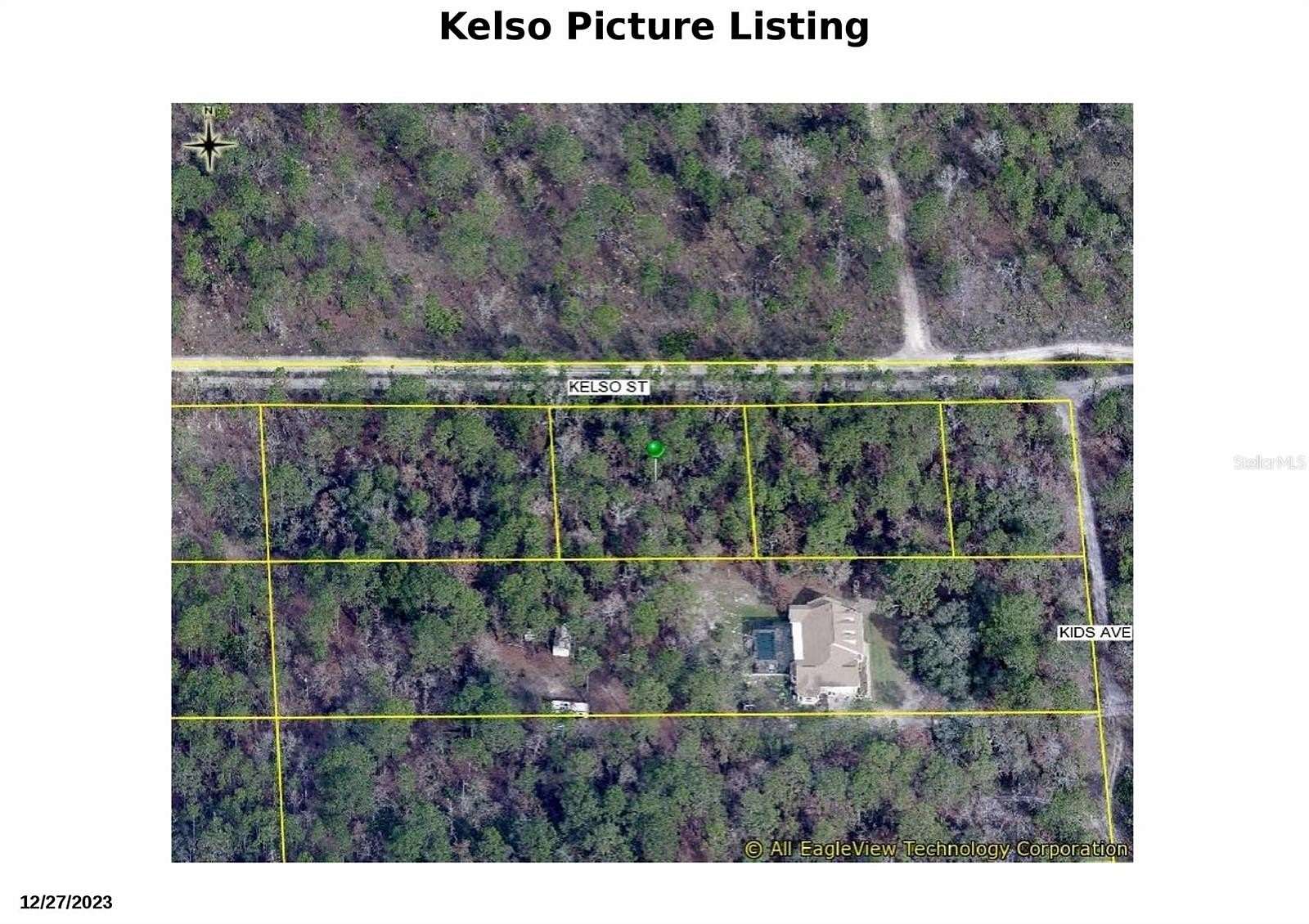 0.53 Acres of Residential Land for Sale in Weeki Wachee, Florida