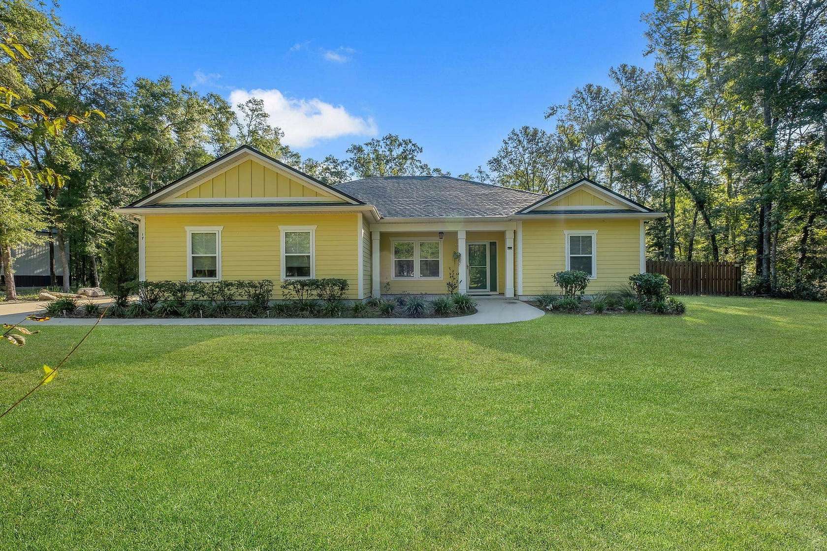 2 Acres of Residential Land with Home for Sale in Crawfordville, Florida