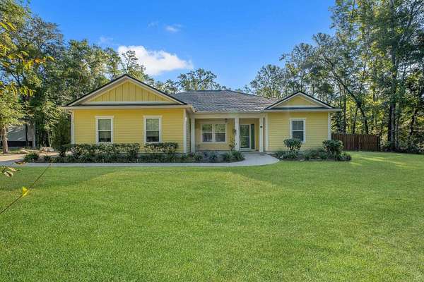 2 Acres of Residential Land with Home for Sale in Crawfordville, Florida