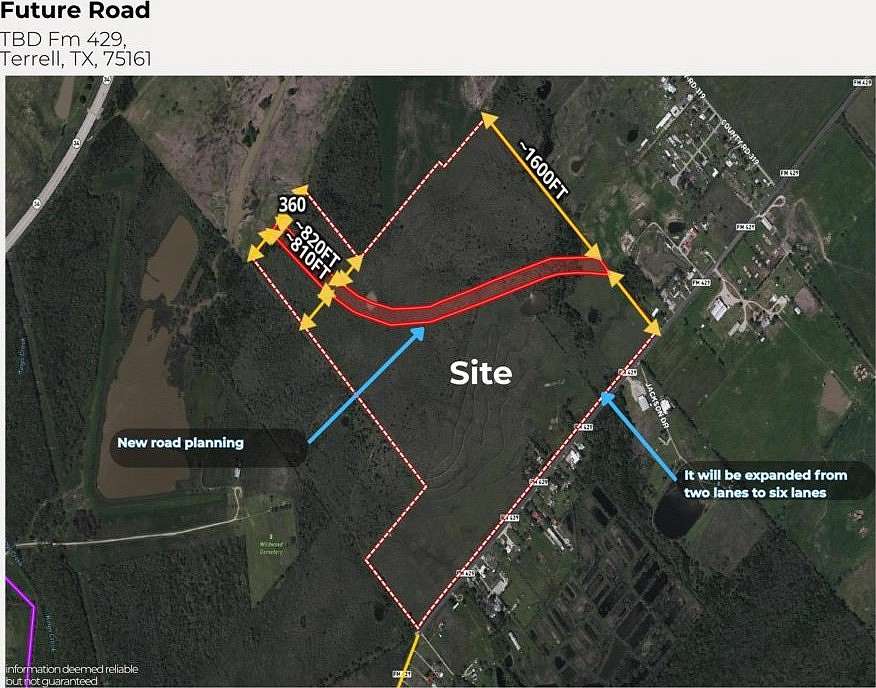 187 Acres of Land for Sale in Terrell, Texas
