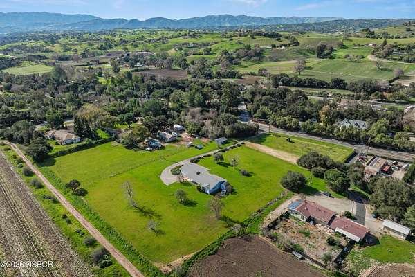3.49 Acres of Residential Land with Home for Sale in Los Olivos, California