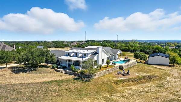 2 Acres of Residential Land with Home for Sale in Weatherford, Texas