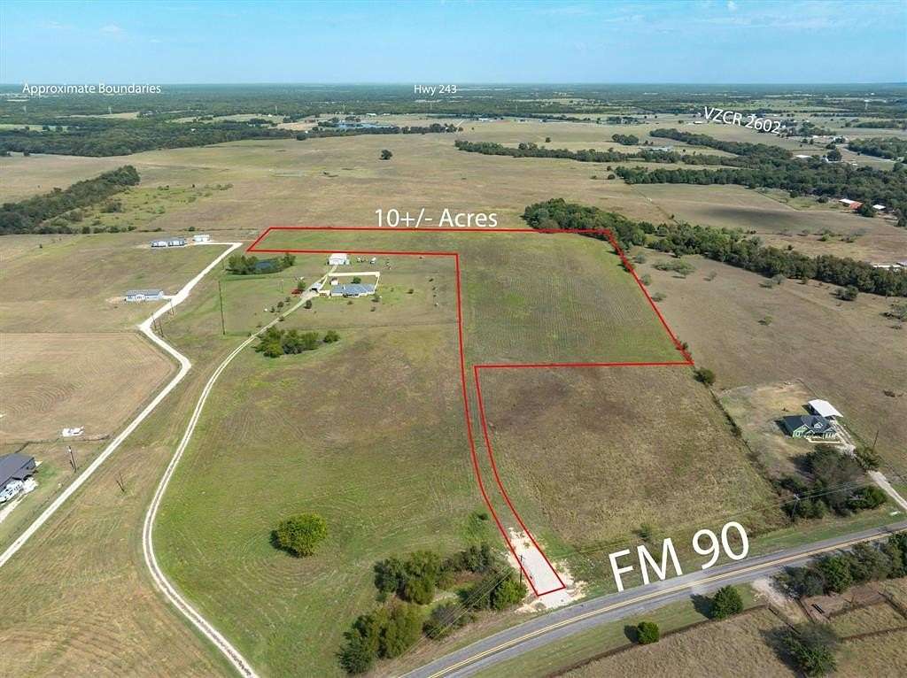 10 Acres of Land for Sale in Mabank, Texas