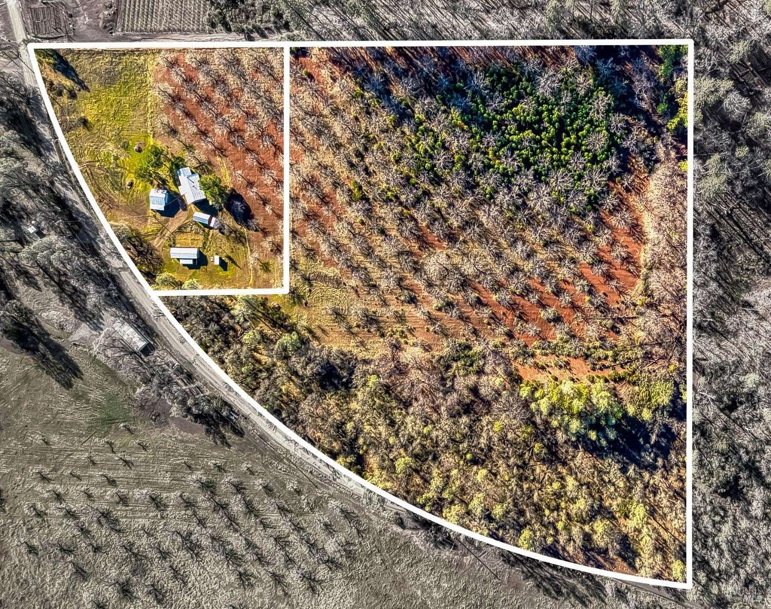 5 Acres of Land with Home for Sale in Middletown, California