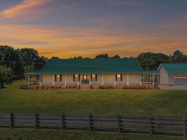 17.6 Acres of Land with Home for Sale in Dalton, Georgia