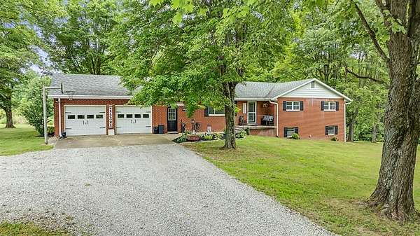 5 Acres of Residential Land with Home for Sale in Brookville, Indiana