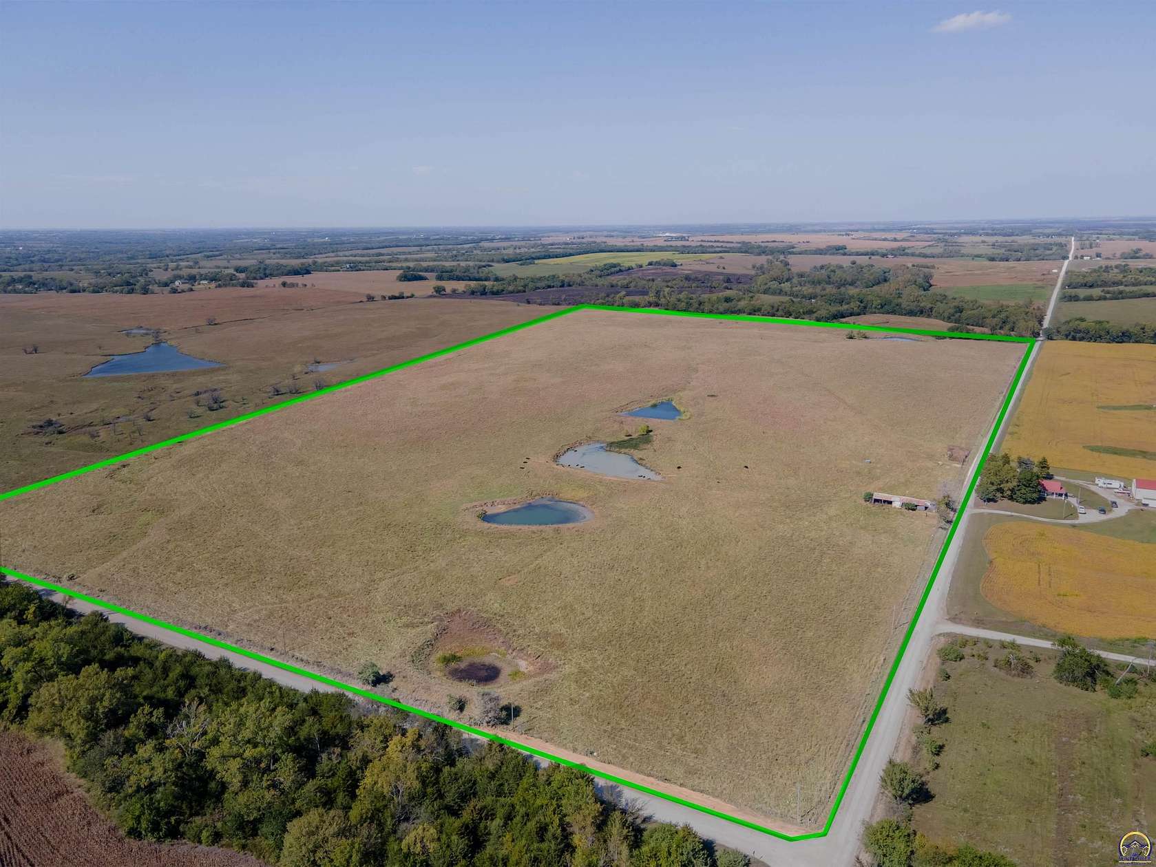 78.3 Acres of Agricultural Land for Sale in Meriden, Kansas