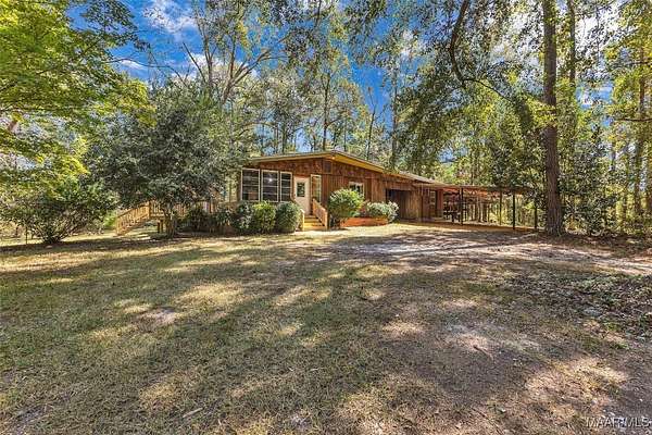 11.9 Acres of Land with Home for Sale in Fort Deposit, Alabama