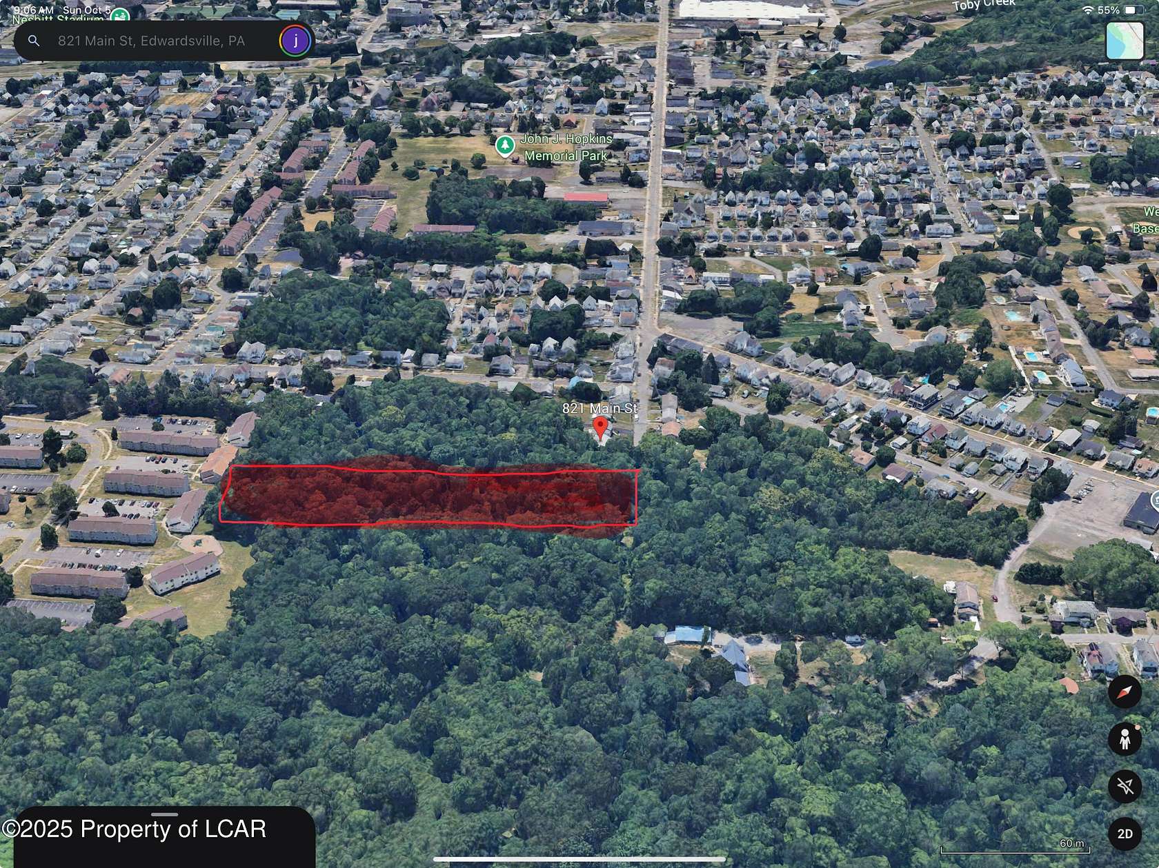 3 Acres of Residential Land for Sale in Edwardsville, Pennsylvania