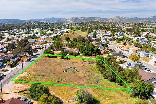 Residential Land for Sale in El Cajon, California