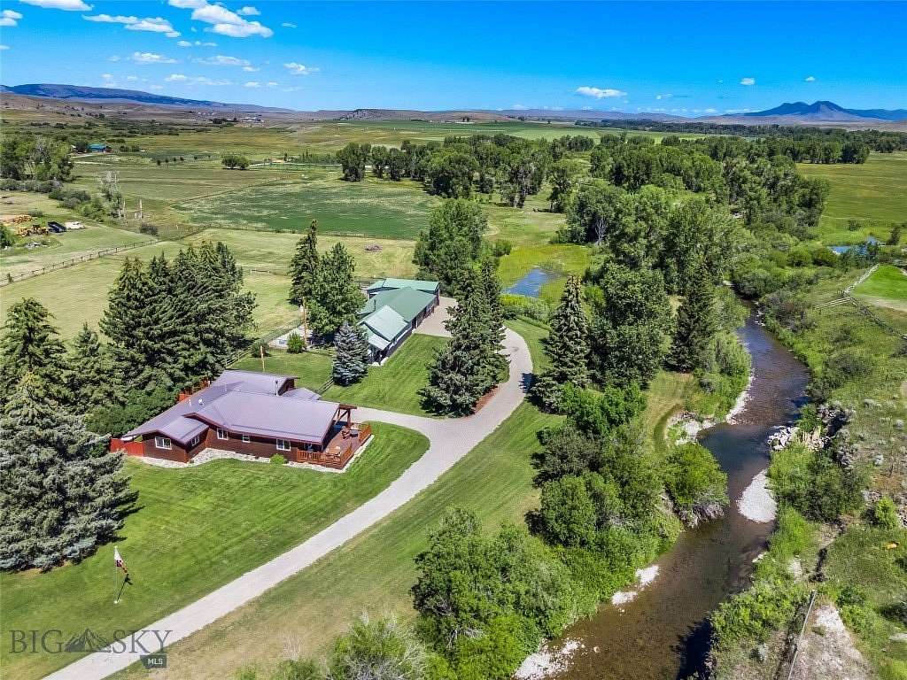 7.33 Acres of Residential Land with Home for Sale in Wilsall, Montana