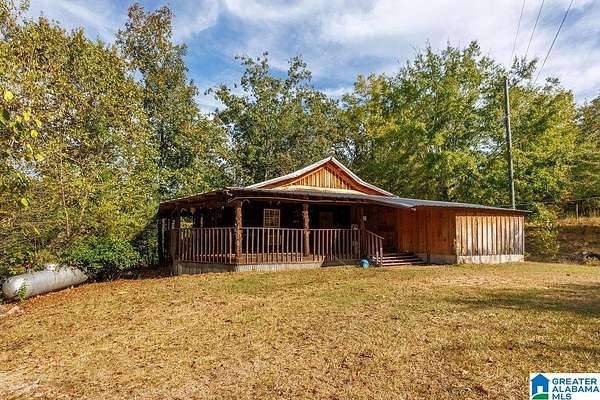 7 Acres of Residential Land with Home for Sale in Weogufka, Alabama