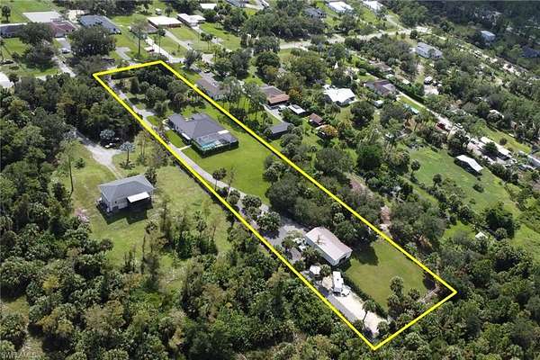 2.27 Acres of Residential Land with Home for Sale in Naples, Florida