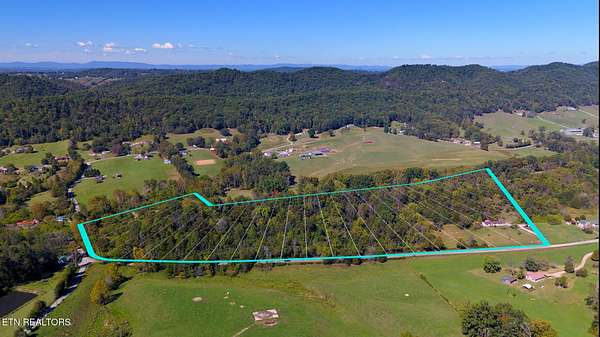 12.9 Acres of Land with Home for Sale in Luttrell, Tennessee
