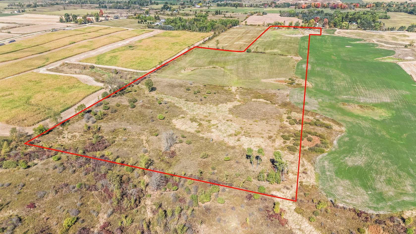 28.3 Acres of Recreational Land & Farm for Sale in Marion, Michigan