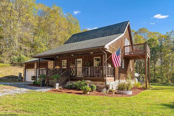 4.88 Acres of Residential Land with Home for Sale in Bruceton Mills, West Virginia