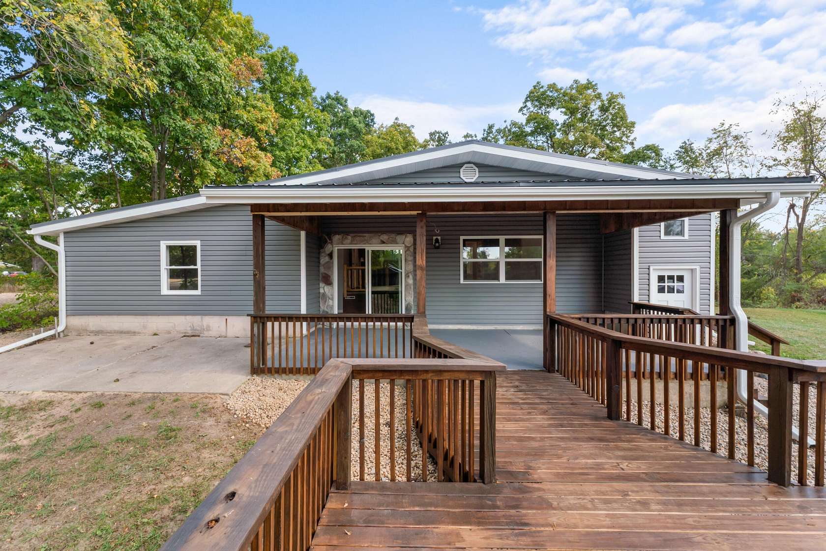 17 Acres of Recreational Land with Home for Sale in Coldwater, Michigan