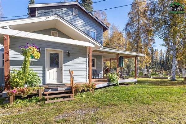 2.5 Acres of Residential Land with Home for Sale in Fairbanks, Alaska