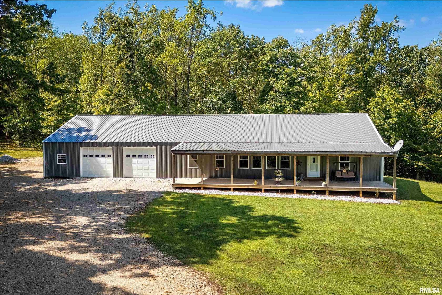 75 Acres of Recreational Land with Home for Sale in Jonesboro, Illinois