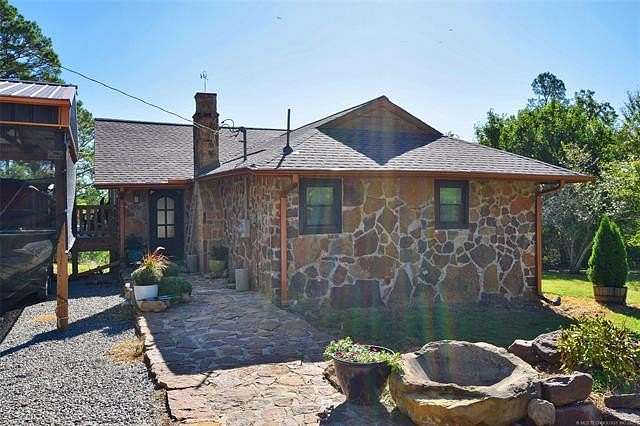 3 Acres of Residential Land with Home for Sale in Proctor, Oklahoma