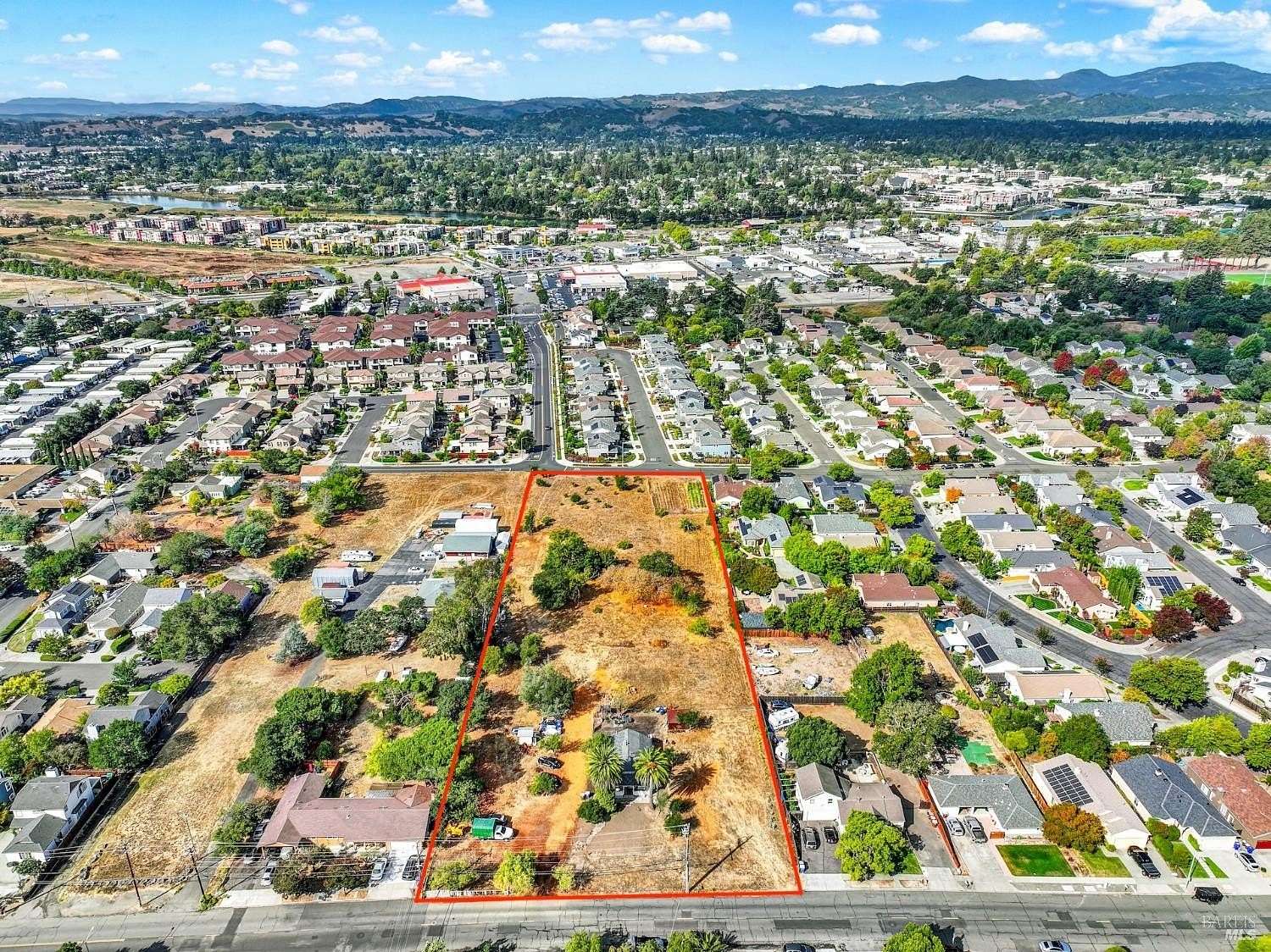 3 Acres of Residential Land with Home for Sale in Napa, California