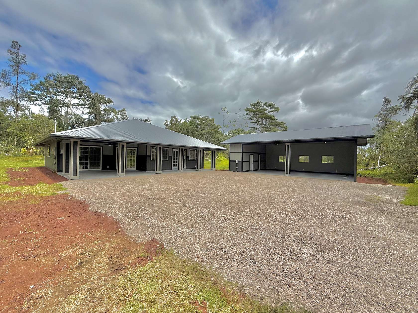 3 Acres of Residential Land with Home for Sale in Mountain View, Hawaii