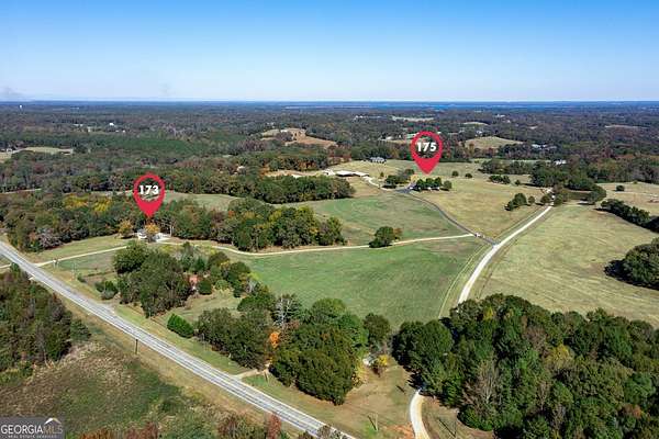 43 Acres of Land with Home for Sale in Hartwell, Georgia