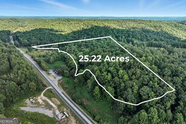 25.2 Acres of Mixed-Use Land for Sale in Dahlonega, Georgia