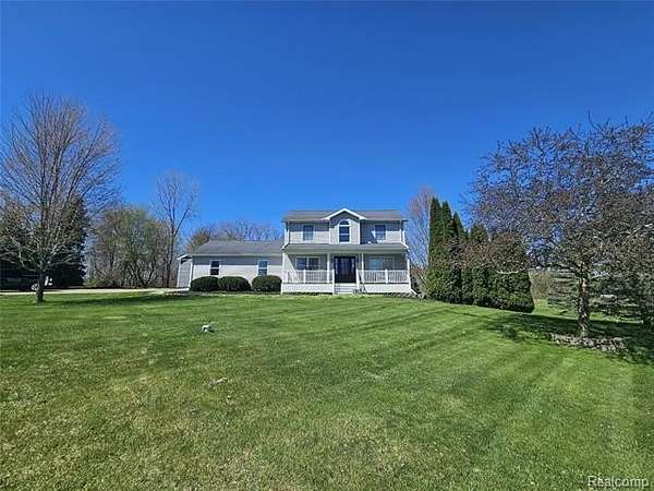 3.76 Acres of Land with Home for Sale in St. Johns, Michigan