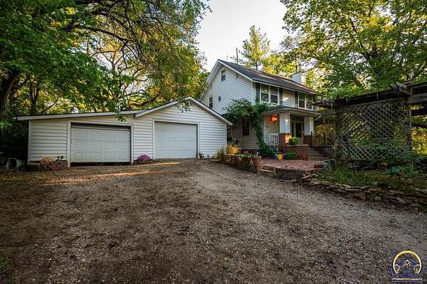 1.6 Acres of Residential Land with Home for Sale in Topeka, Kansas