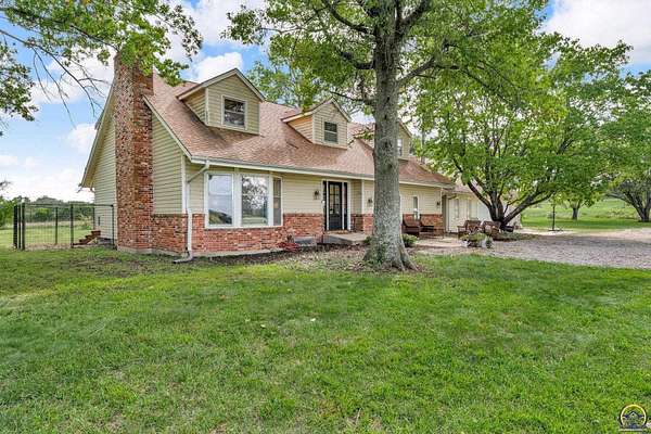 4.54 Acres of Residential Land with Home for Sale in Topeka, Kansas