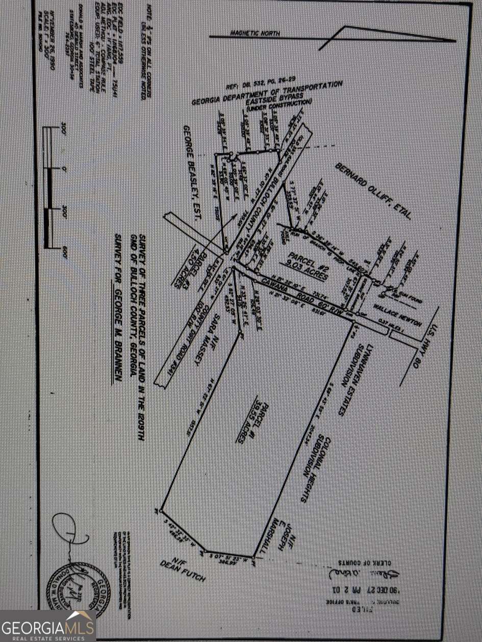 44 Acres of Land for Sale in Statesboro, Georgia