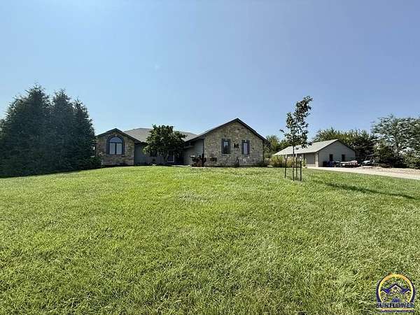 3.1 Acres of Residential Land with Home for Sale in Topeka, Kansas