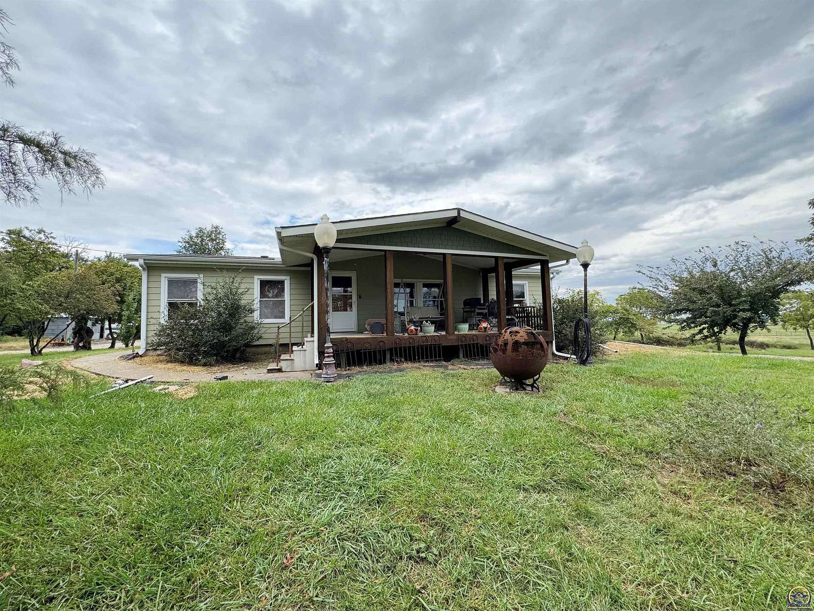 20.1 Acres of Land with Home for Sale in Topeka, Kansas