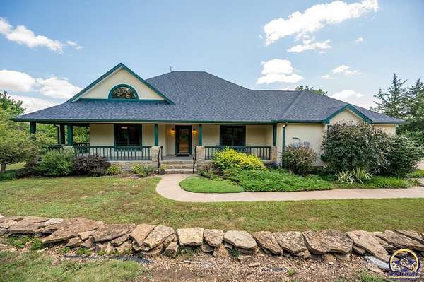 13.8 Acres of Land with Home for Sale in Topeka, Kansas