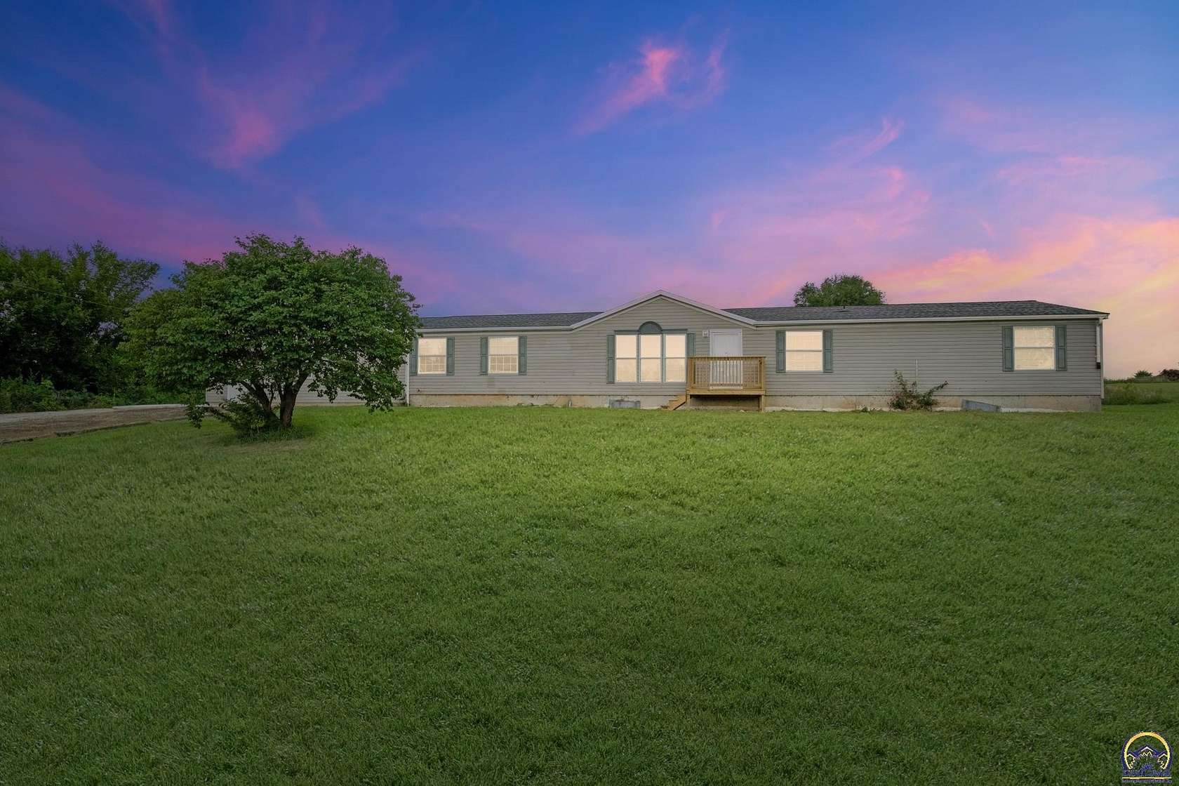 4.7 Acres of Residential Land with Home for Sale in Wakarusa, Kansas