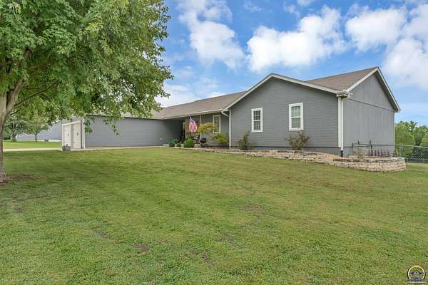 3 Acres of Residential Land with Home for Sale in Auburn, Kansas