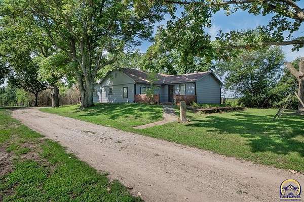 3 Acres of Residential Land with Home for Sale in Topeka, Kansas