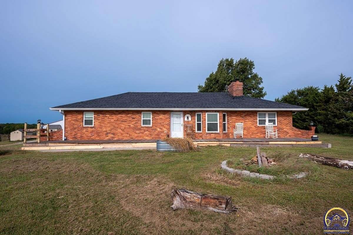 19.6 Acres of Land with Home for Sale in Nortonville, Kansas