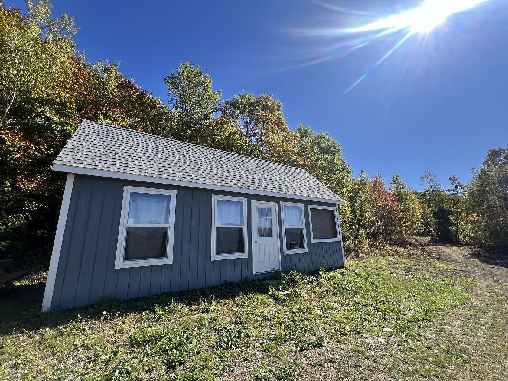 63 Acres of Recreational Land with Home for Sale in Rumford, Maine