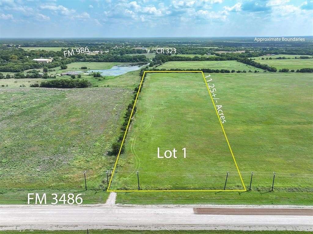 11.3 Acres of Agricultural Land for Sale in Terrell, Texas