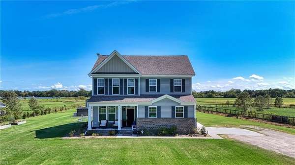 5 Acres of Residential Land with Home for Sale in Chesapeake, Virginia