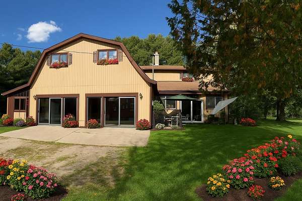 9.6 Acres of Land with Home for Sale in East Tawas, Michigan