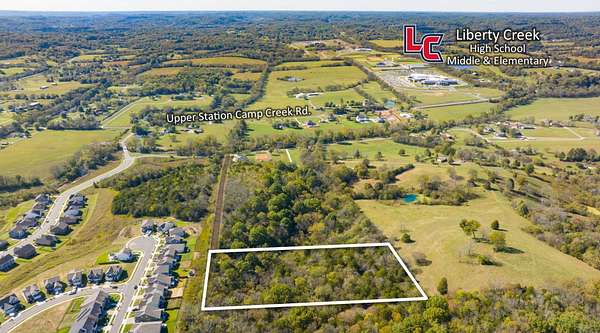 5.5 Acres of Residential Land for Sale in Gallatin, Tennessee