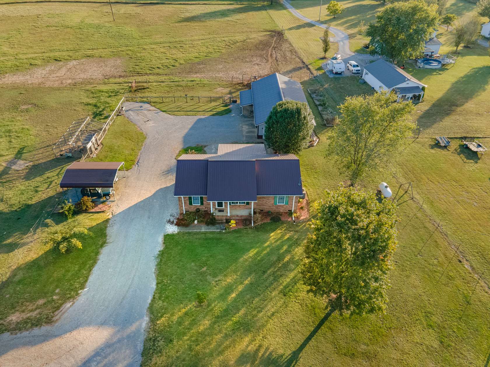 5.1 Acres of Land with Home for Sale in Lewisburg, Tennessee